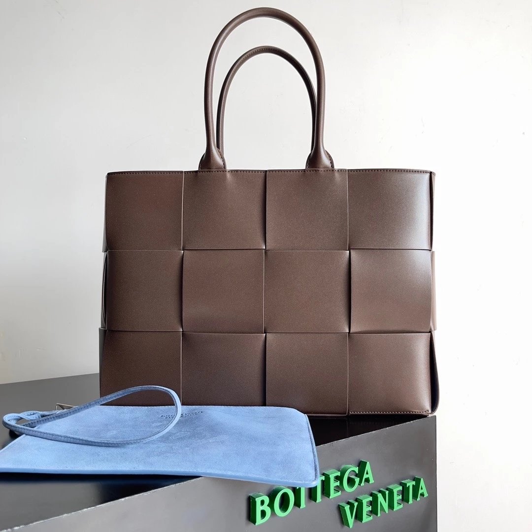 Bottega Veneta Women's Bag Top version 【Version】Arco Tote Bag Large38cm Woven Bag Large Shopping Bag Men and Women totebag One-Shoulder Crossbody Calfskin Bag Woven Suede tote Bag Mummy Bag Shopping Bag Commuter Bag Woven Bag