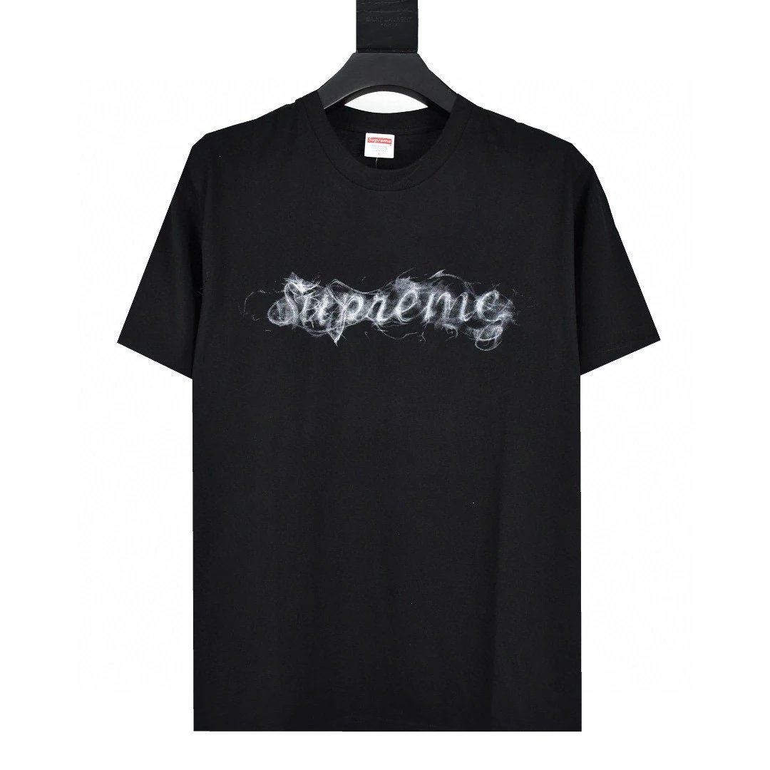 Supreme T-shirt Top Version Cashew Short Sleeve T T-shirt Men's Summer Trendy Women's New Loose Half-Sleeve Top Cotton Official Website Flagship