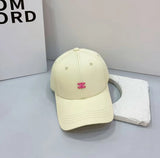 Celine Hat Letter Embroidery logo Baseball Cap Sunshade Sun Protection Duckbill Cap Unisex Couple Style Large Head Circumference Slimming Face Curved Brim Versatile Sports Hat