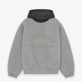 ESSENTIALS Hoodie Top Version Hooded Sweater Double Line Fleece-lined High Street Loose Color Matching Hoodie