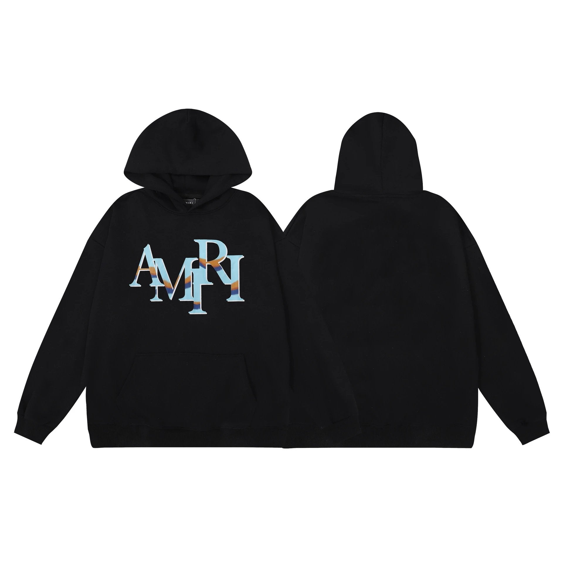 Amiri Hoodie 2024Autumn and Winter New Cartoon Letter Print Pattern Hooded Sweater for Men and Women