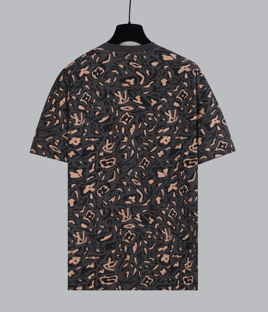 Louis Vuitton LV T-shirt Full Body Direct Spray Painting Letter Pattern Print logo round Neck Short Sleeve25ss New pure cotton T Unisex T-Shirt OS Loose Fit Base Shirt Top Half Sleeve T-Shirt