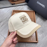 Chanel Hat Peaked Cap C Home Hat High Version New Baseball Cap！Material：Pure Cotton！Good Air Permeability！Spring Windshield，Summer Sun Protection！