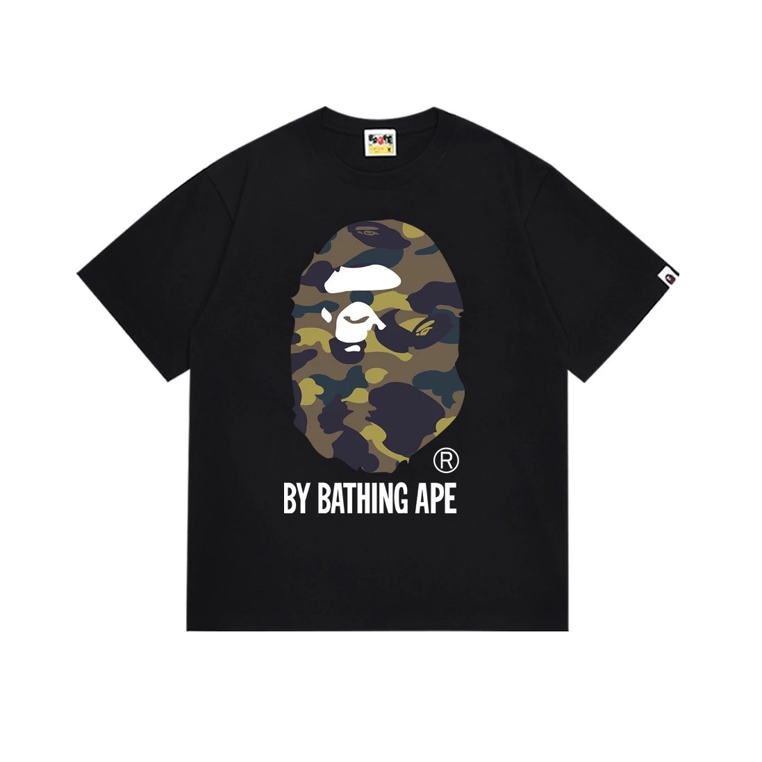 Bape T-shirt Fashion Brand Simple Fashion All-Matching T T-shirt DD