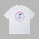 Dior T-shirt Back House Print logo round Neck Short Sleeve25ss New pure cotton T Unisex T-Shirt OS Loose Fit Base Shirt Top Half Sleeve T-Shirt