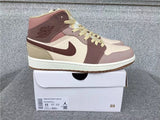 Air Jordan 1 Mid shoes New All-Match Trendy Men's Casual Sports Shoes