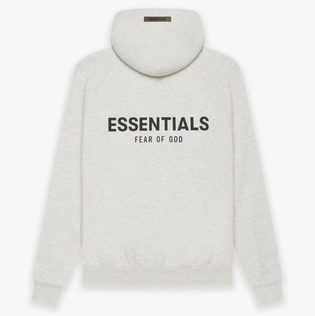 ESSENTIALS Hoodie Top Version Double Line Hooded Sweater Back Stereo Word Silicone High Street Fleece-lined Hoodie