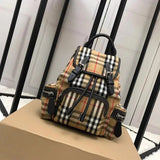 Burberry backpack Top version Backpack Military Backpack Men's and Women's Backpacks Bag Fashion Classic Original Single New Imported Nylon Cloth Waterproof Fabric Men's Bag Burberry Bag Women's Bag Large Medium Small Size
