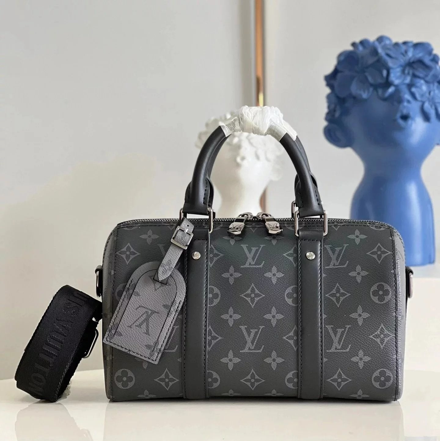Louis Vuitton LV Women's Bag Top version zoooomwithfriends Series Doll Pillow Bag SPEED Series Zooo New MINI Scarecrow Handbag Pillow Bag Shoulder Bag Crossbody Bag keepallnanoM80201Mini21cM45947