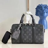 Louis Vuitton LV Women's Bag Top version zoooomwithfriends Series Doll Pillow Bag SPEED Series Zooo New MINI Scarecrow Handbag Pillow Bag Shoulder Bag Crossbody Bag keepallnanoM80201Mini21cM45947