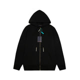 Louis Vuitton LV Hoodie Pearl Embroidery logo Hooded Zipper Sweatshirt Jacket Top Unisex Sports Casual OS Loose fit versatile style