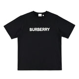 Burberry T-shirt Chest Letter Print logo round Neck Short Sleeve25ss New Pure Cotton Unisex Style T Casual T-Shirt Base Layer Shirt OS Loose Fit Half Sleeve Top Plus Size