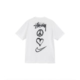 Stussy T-shirt Top Version Fashion Brand Plush Dice Summer Men's and Women's Same Style Short Sleeve T T-shirt