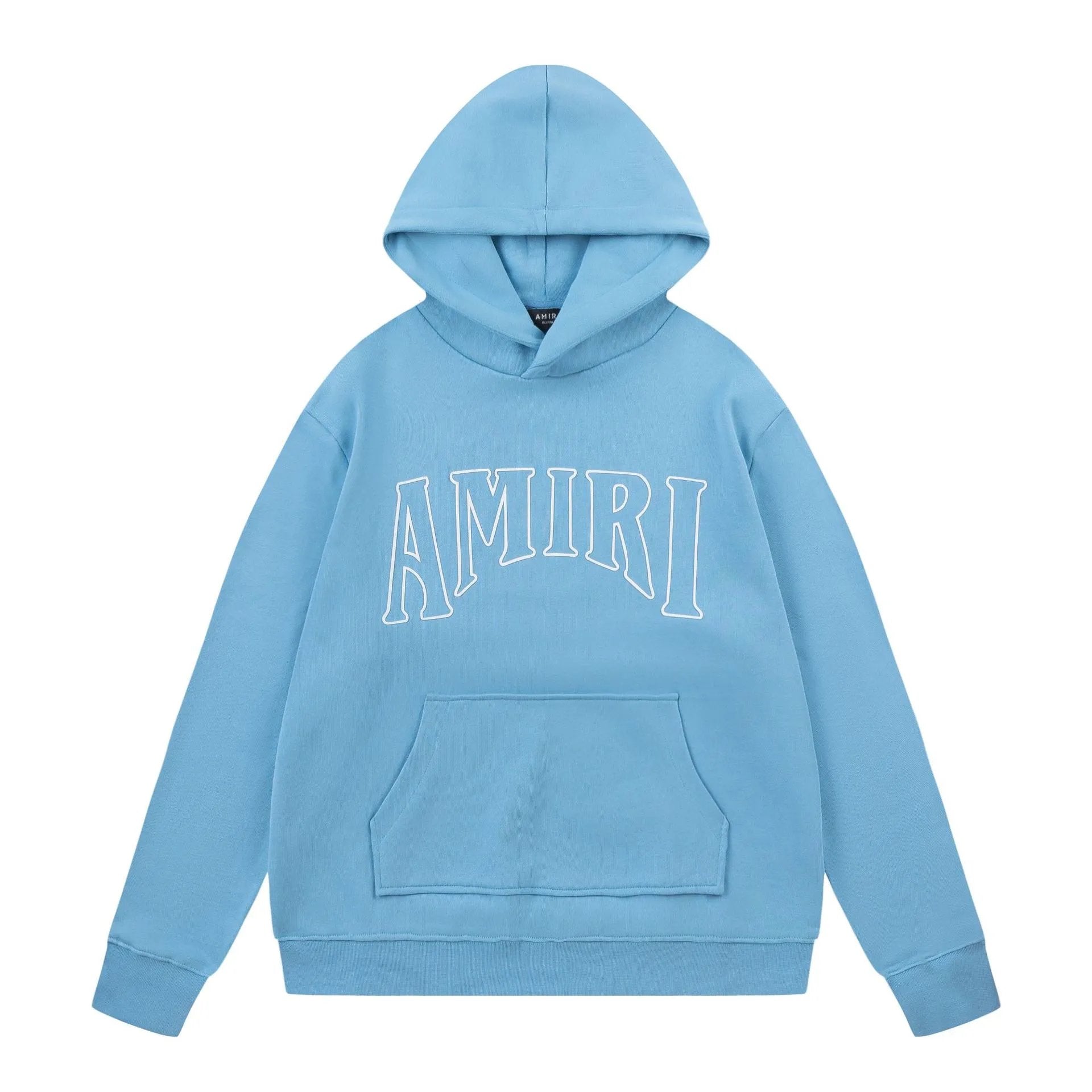 Amiri Hoodie 2024Autumn and Winter New Letters logo Printed Pullover Hoodie for Men and Women