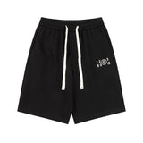 Maison Margiela Shorts Front Body Digital Embroidery logo Five-point Shorts25ss New Drawstring Casual Pants for Men and Women, Summer Style5Two-in-One Casual Sweatpants Pure Cotton Joggers