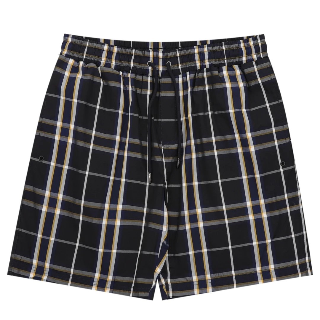 Burberry Shorts Allover Plaid Print logo Beach Shorts25ss New Five-Point Pants os Loose Quick-Dry Unisex Casual Trendy Brand Big Shorts5Pants