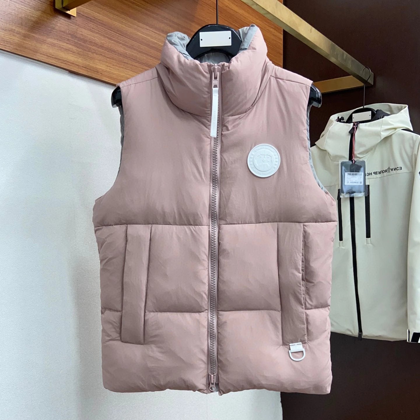 Canada Goose Down Jacket Top Version New Women's White Standard Capsule Warm down Vest