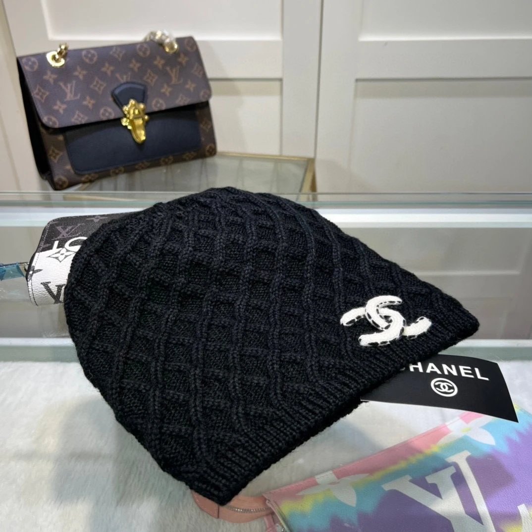 Chanel Hat Casual Knitted Hat High Quality Fashion Fashion Brand