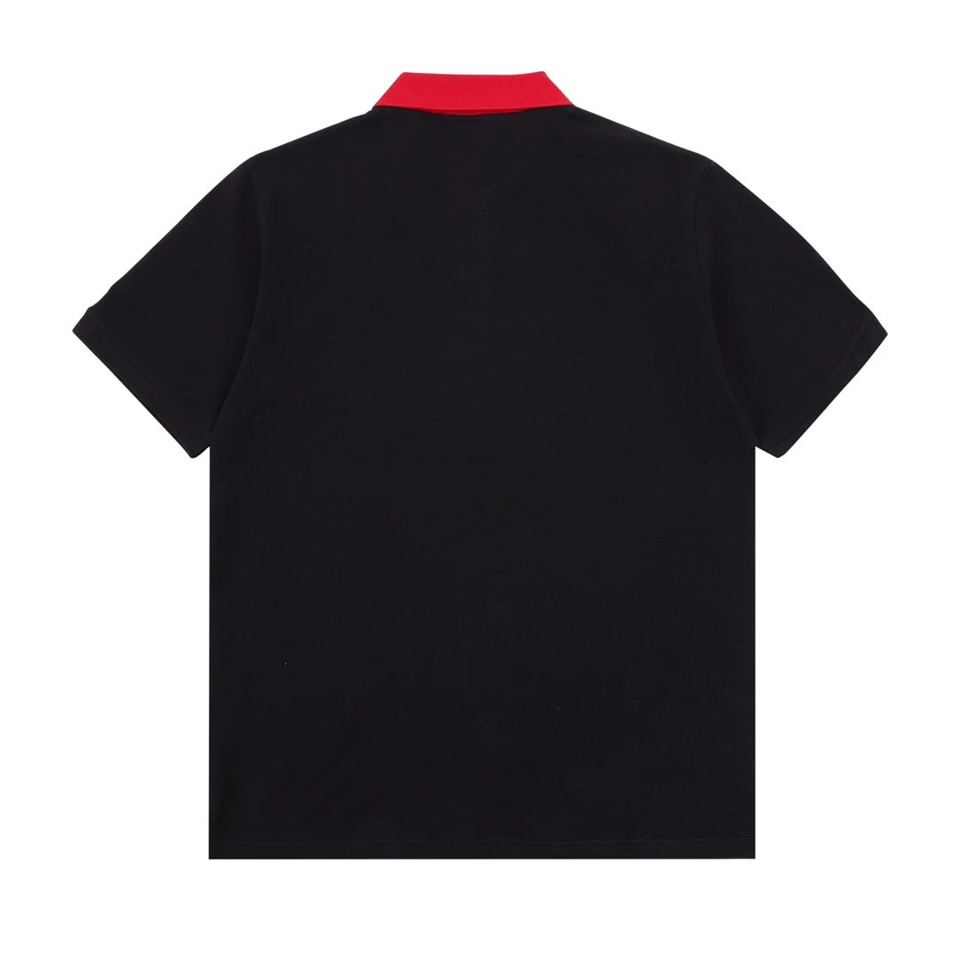 Gucci T-shirt Double-breasted G Letters logo Embroidery POLO Shirt Lapel Short Sleeve25ss New Unisex Summer Loose Short Sleeve T Business Commuter Short Sleeve Shirt Plus Size T-Shirt