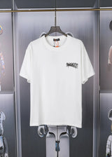 Balenciaga T-shirt Back Graffiti logo round Neck Short Sleeve25ss New Pure Cotton Unisex Style T T-shirt OS Loose Fit Base Shirt Short Sleeve T-Shirt Top