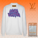Louis Vuitton LV Hoodie Large back logo Runway Style Crewneck Sweatshirt Long Sleeve Base Shirt Jacket Top Fashion Unisex Versatile Autumn Winter New Sports Casual OS Loose fit