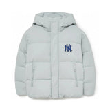 MLB Down Jacket Top Version Korean down Jacket Short College Style Winter New Letter Hooded Couples Coat Fashion