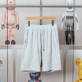 Dior shorts Full Print Old Flower Letters logo Five-point Shorts25ss New Drawstring Casual Summer Pants5Two-in-One Casual Sweatpants for Men and Women, Pure Cotton Joggers
