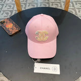 Chanel Hat Peaked Cap Fashion Trend Casual Hat Travel Essential High Quality Chanel2024New Letters logo Baseball Cap，