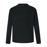 Louis Vuitton LV Hoodie 24FW Embossed Long Sleeve Base Shirt Sweatshirt Pullover Thickened Lazy Style OS Loose Fit Jacket Unisex Loose Knit Top Versatile Casual Wearable Inside and Outside