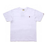 Bape T-shirt Top Version Fashion Brand Small Icon Embroidered Men's and Women's Short Sleeve T T-shirt Couple Cotton Printed round Neck Half Sleeve