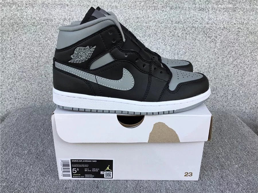 Air Jordan 1 Mid shoes New All-Match Trendy Men's Casual Sports Shoes