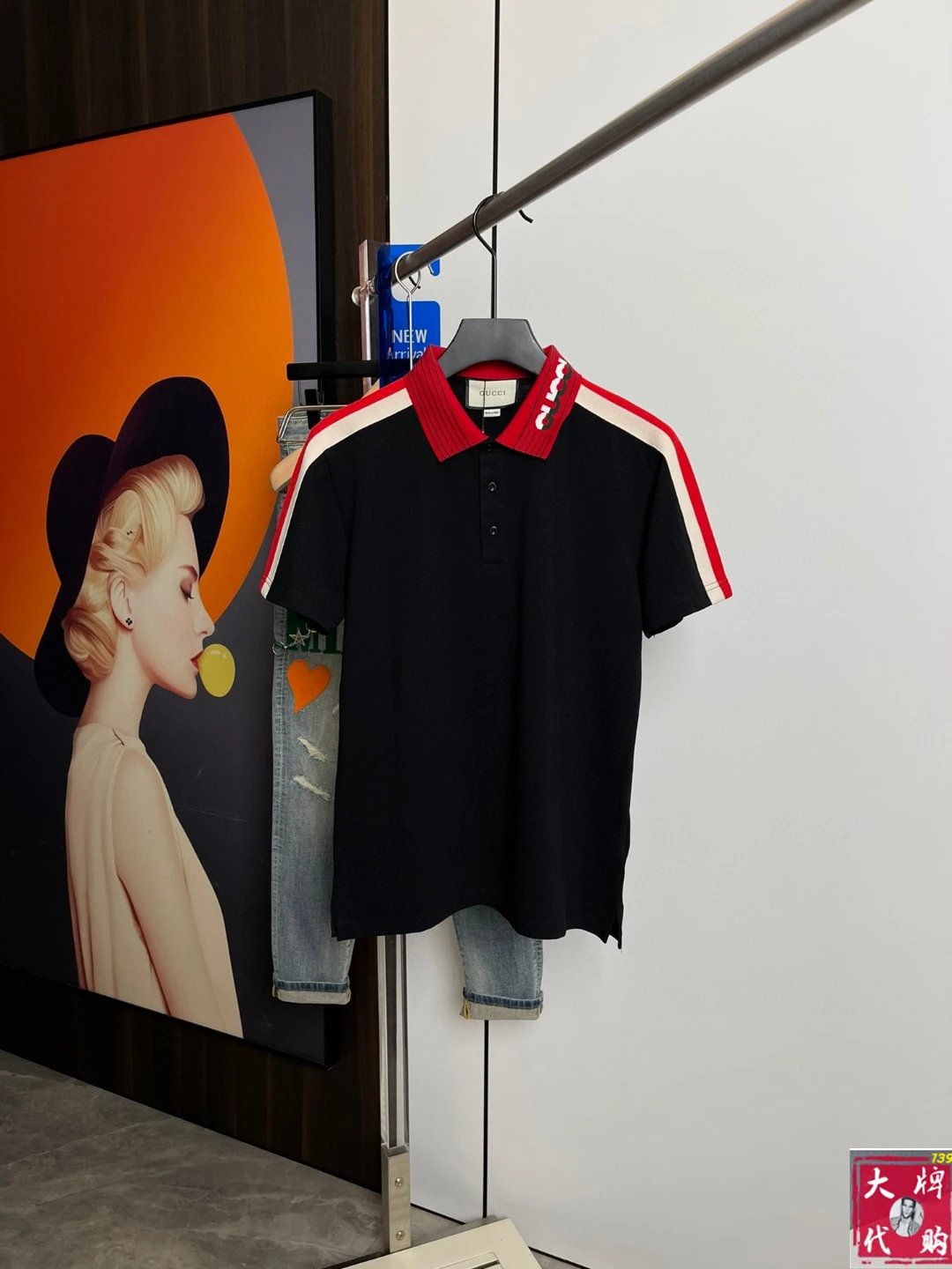 Gucci T-shirt Classic POLO Short Sleeve Turn-down Collar Shirt Unisex Summer Solid Color Loose Fit T Business Commuter Short Sleeve Shirt Plus Size