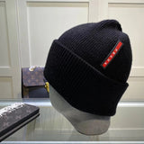 PRADA Hat Fashion Trend Woolen Cap