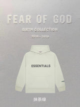 ESSENTIALS Hoodie Top Verified Double Line Letters LOGO Printed Hoodie Men's and Women's Hoodies