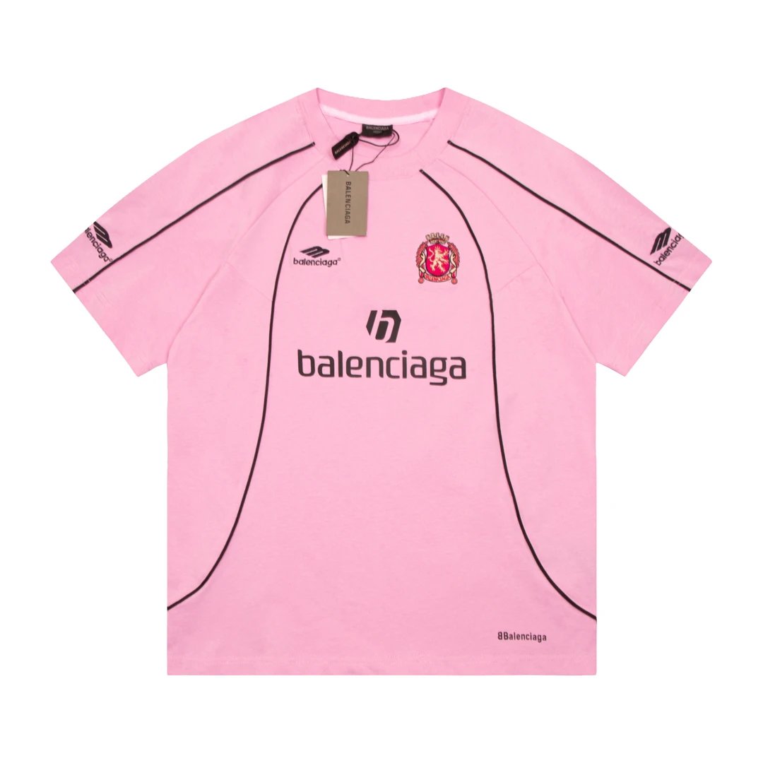 Balenciaga T-shirt Mamba10Round Neck Short Sleeve25ss New pure cotton T Unisex T-Shirt OS Drop Shoulder Style Base Shirt Top T-Shirt Half Sleeve