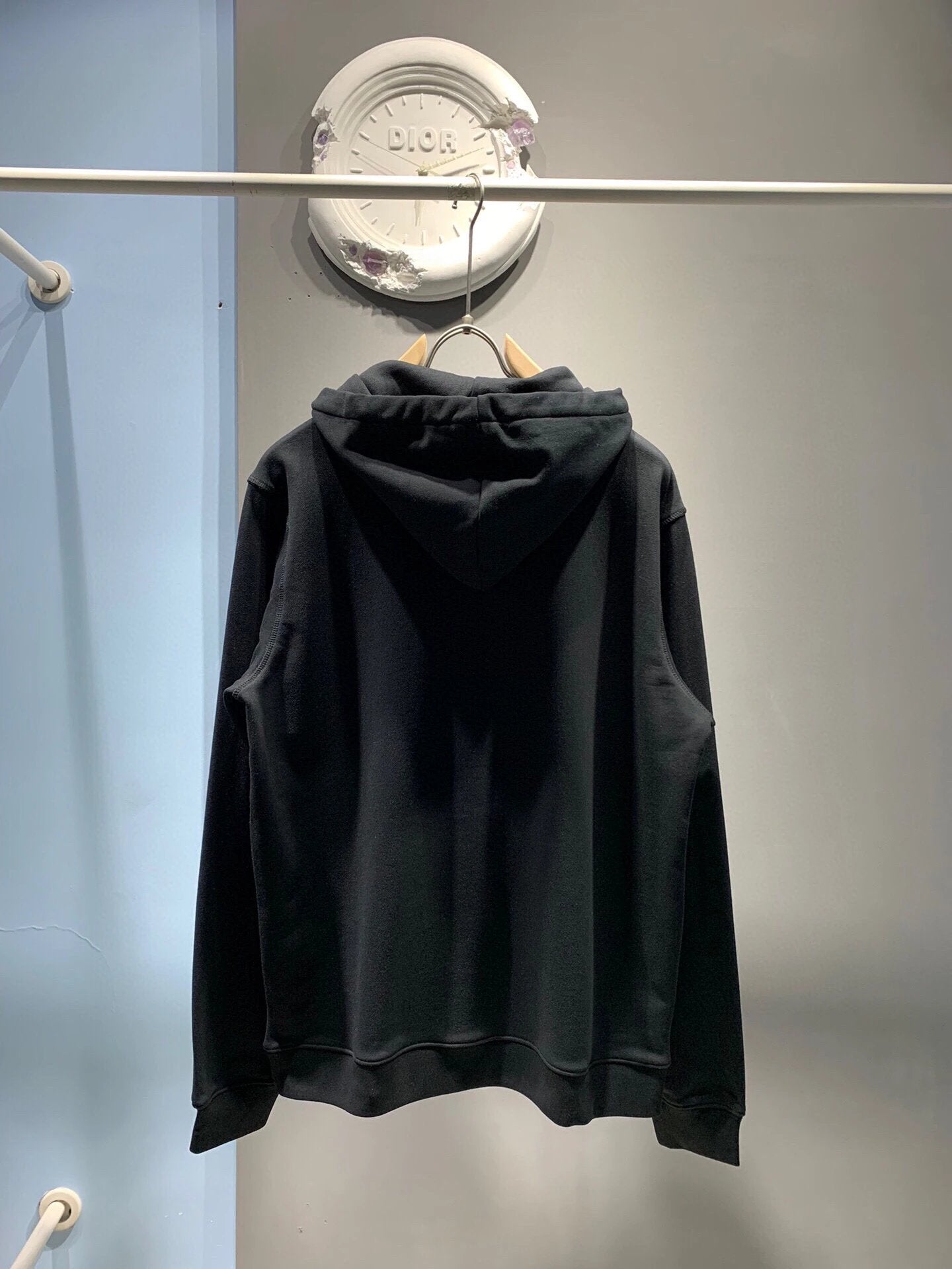 PRADA Hoodie Large Oval Logo Hoodie Sweatshirt Base Shirt Jacket Unisex