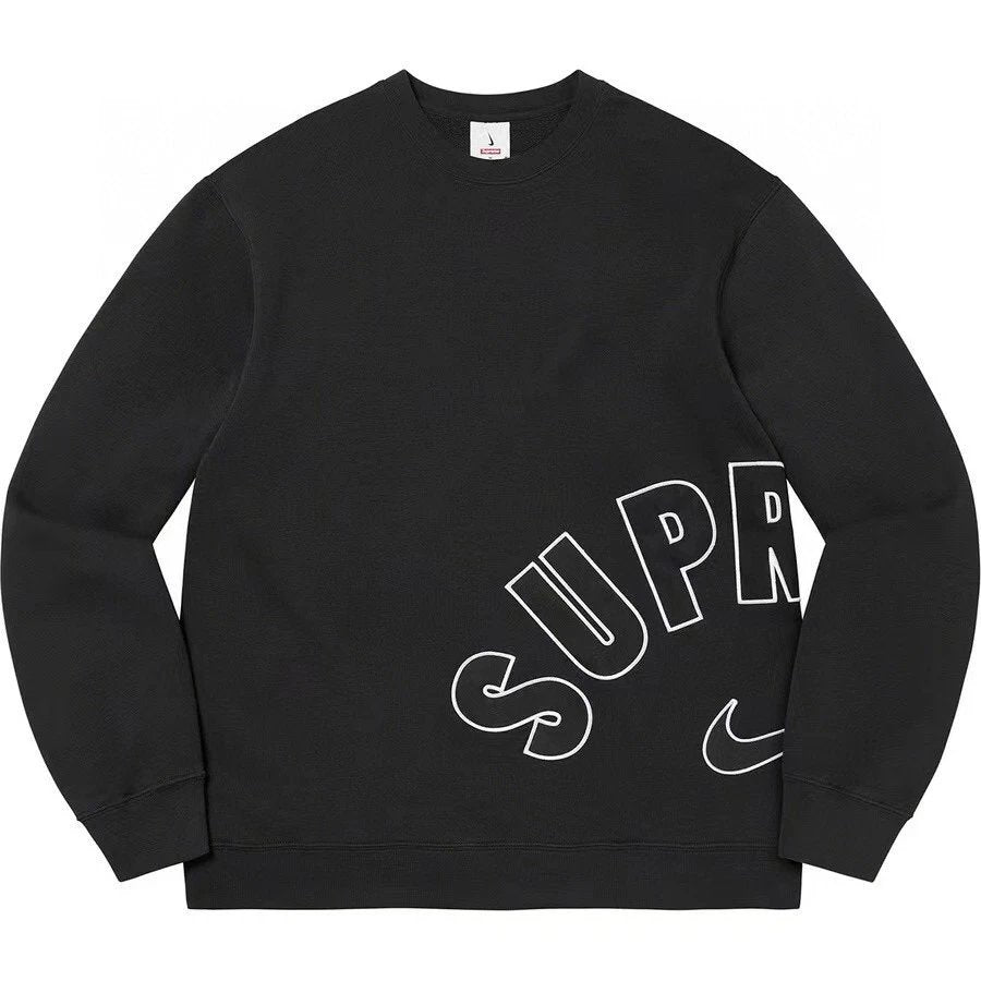 Supreme Hoodie Top Version Co-Branded Men and Women Same Style Casual Pullover Long Sleeve round Neck Top