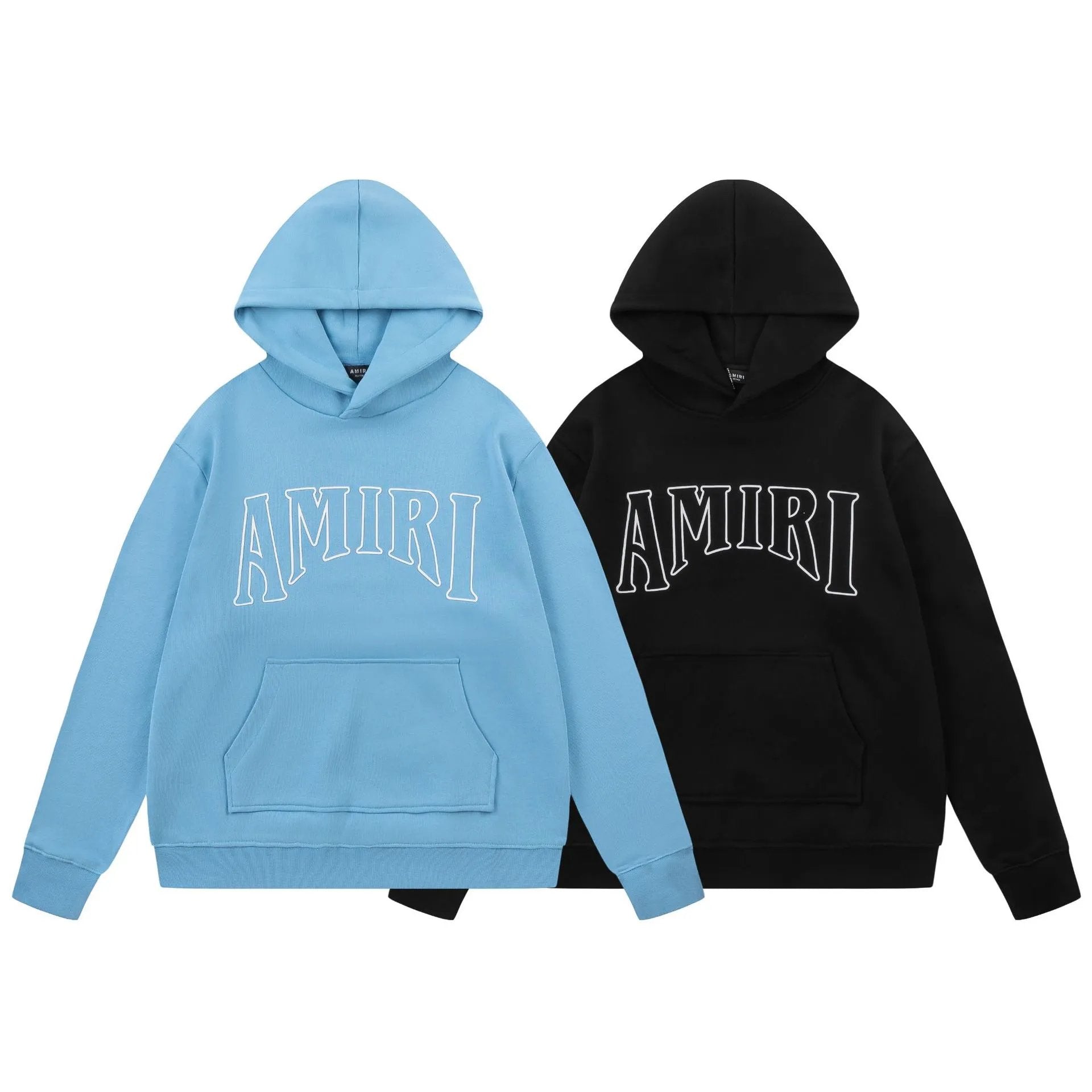 Amiri Hoodie 2024Autumn and Winter New Letters logo Printed Pullover Hoodie for Men and Women