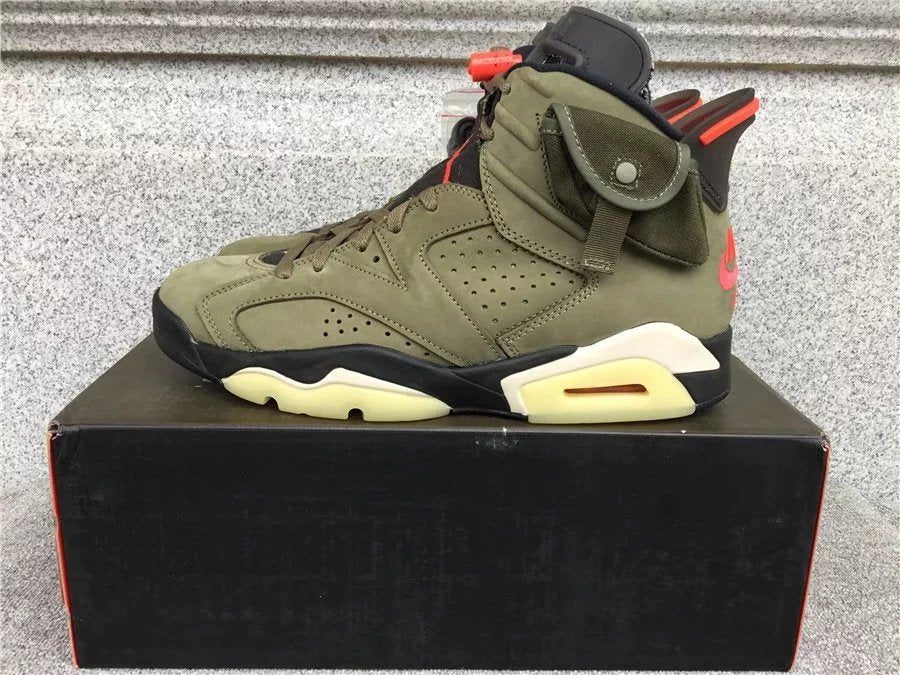 Air Jordan 6 shoes New All-Match Trendy Men's Casual Sports Shoes-