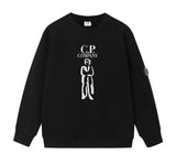 CP Company Hoodie Casual Loose round Neck Lens Pullover Sweater