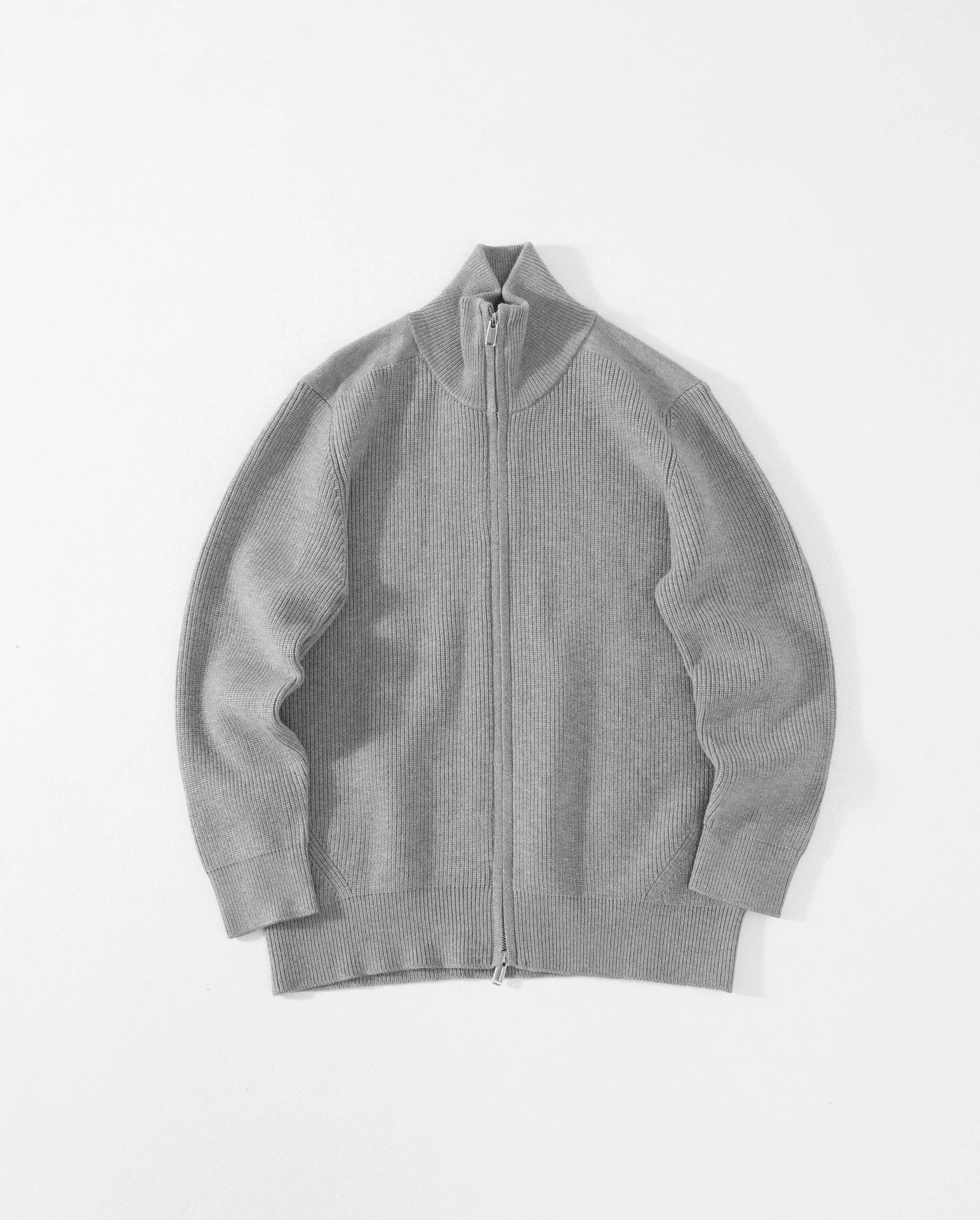 Maison Margiela Sweater Zipper Sweater Coat Unisex Outerwear Long Sleeve Soft Lazy Style OS Loose Fit Thickened Jacket for Versatile Casual Wear