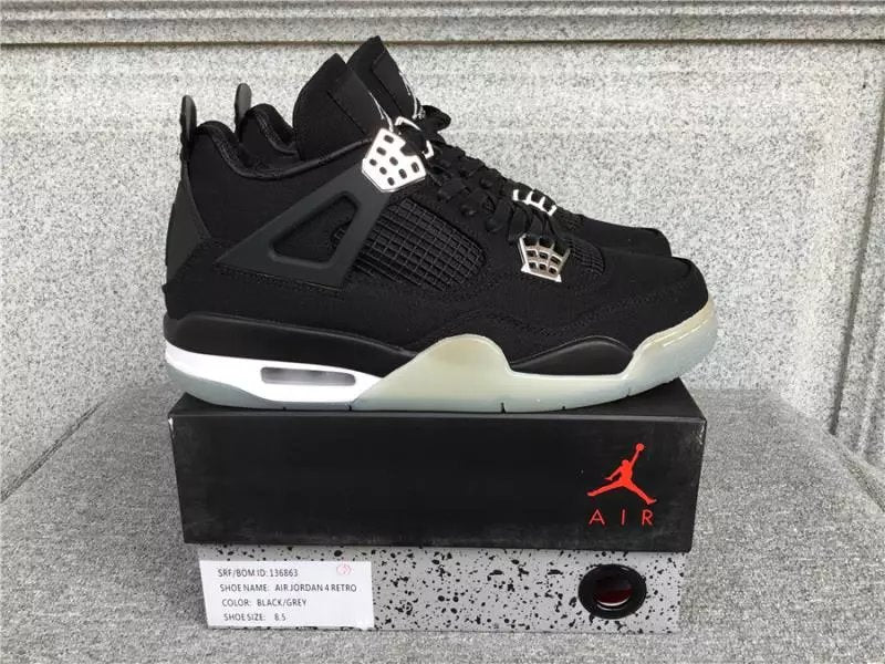 Air Jordan 4 shoes New All-Match Trendy Men's Casual Sports Shoes