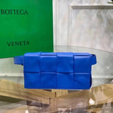 Bottega Veneta Women's Bag Top version 【Level Surrogate Shopping】New Men's Waist Bag Chest Bag Small Bag Mobile Phone Bag thebeltcassette Small Square Bag Plaid Waist Bag Chest Bag Rubik's Cube Bag8Plaid Waist Bag Men's and Women's Bags Crossbody Bag Oil