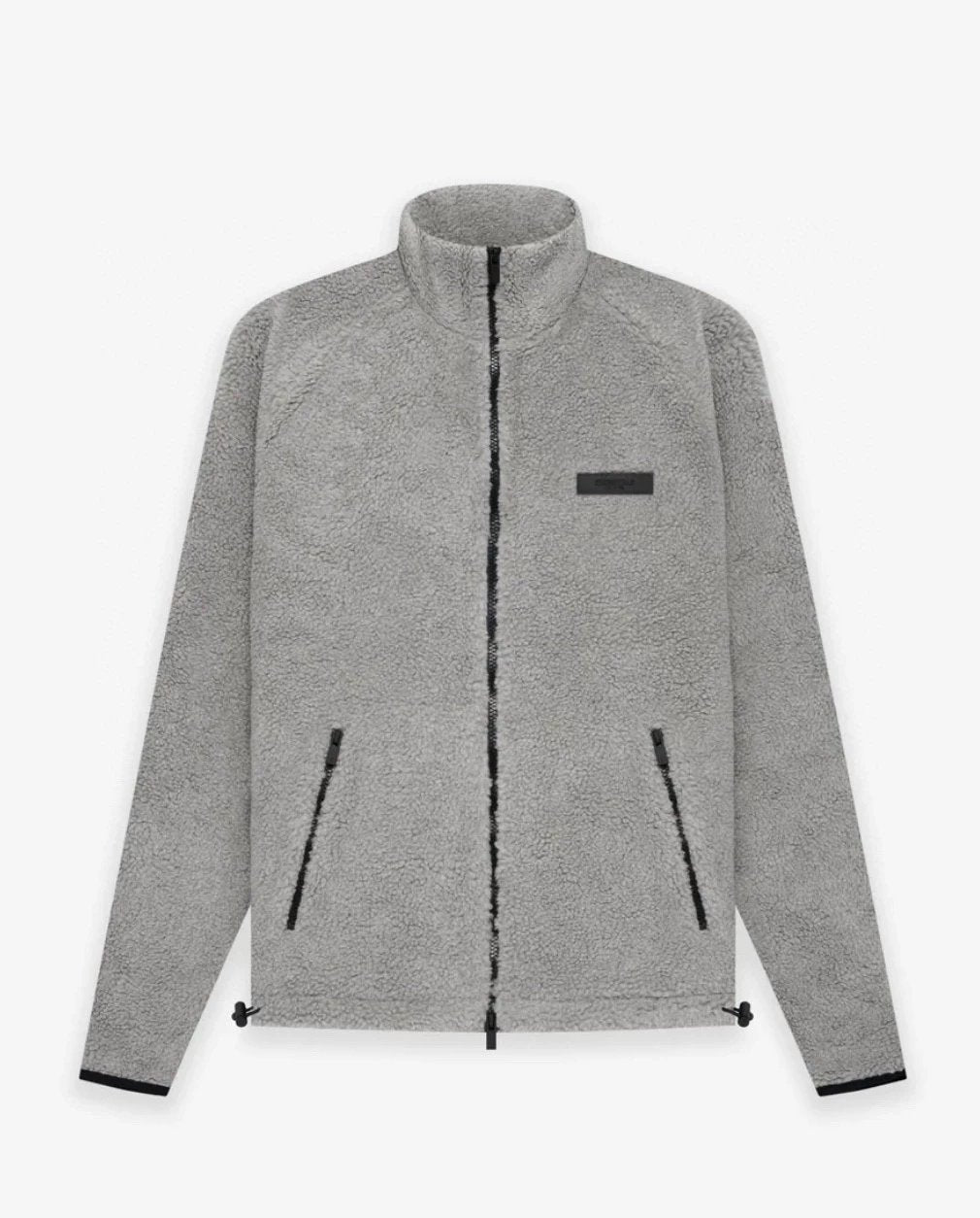 ESSENTIALS Jackets ESSENTIALS Hoodie Top Version Double Line Lamb Wool Cardigan Zipper Sweater Coat Men's American Polar Fleece