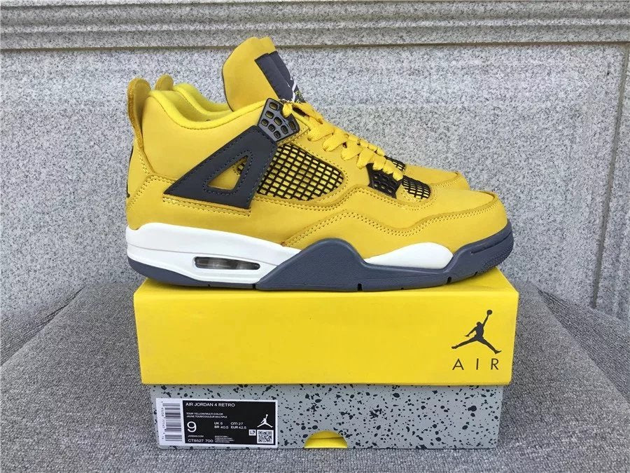 Air Jordan 4 shoes All-Match Fashion Men's Casual Sports Shoes