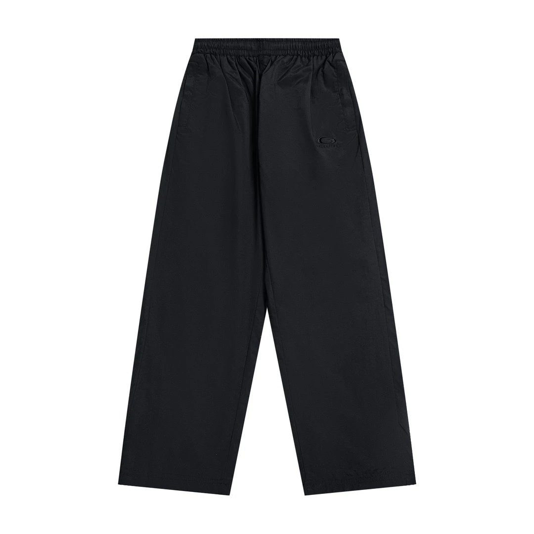 Balenciaga Sweatpants Matching Jacket Half Ring Letter Embroidery Sports Set Limited Pants Casual Pants Straight Pants Wide-leg Pants High-waisted Pants Unisex Long Pants24ss Autumn and Winter New Products