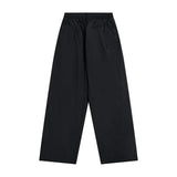 Balenciaga Sweatpants Matching Jacket Half Ring Letter Embroidery Sports Set Limited Pants Casual Pants Straight Pants Wide-leg Pants High-waisted Pants Unisex Long Pants24ss Autumn and Winter New Products