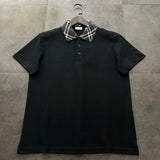 Burberry T-shirt Chest Small Icon logo Embroidery POLO Shirt Lapel Short Sleeve25ss New Unisex Summer Short Sleeve OS Loose T T-shirt Business Shore Half Sleeve Top plus Size T-shirt