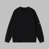 Balenciaga Sweater Minimalist Oversized Crew Neck Sweater Long Sleeve Pullover Unisex Thickened OS Loose Fit Top Versatile Casual Jacket Lazy Style
