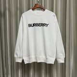 Burberry Hoodie Classic logo Printed Crewneck Sweatshirt Long Sleeve Base Shirt Outerwear Trendy Unisex Sports Casual Loose Fit Versatile New Autumn Winter Collection
